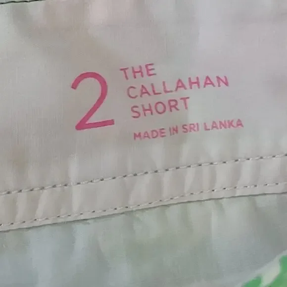 Lilly Pulitzer Big Flirt Callahan women's shorts Sz 2 Preppy Resort Wear Beachy - Picture 7 of 11